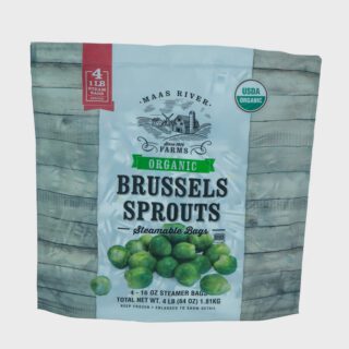 Maas River Brussels Sprouts drukwerk Flexpak