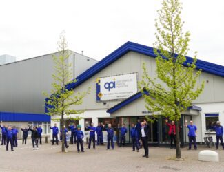 Team OPI voor pand in Oosterwolde