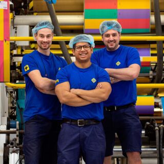 teamfoto productie perfon