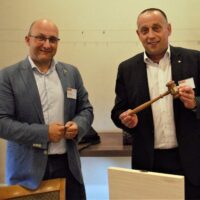 Joan Hanegraaf met Rob Verhagen NRK Verpakkingen
