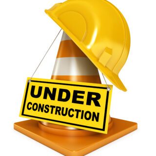 Verbouwing under construction