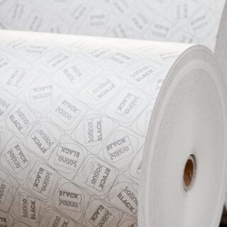 verpakking wit rol papier
