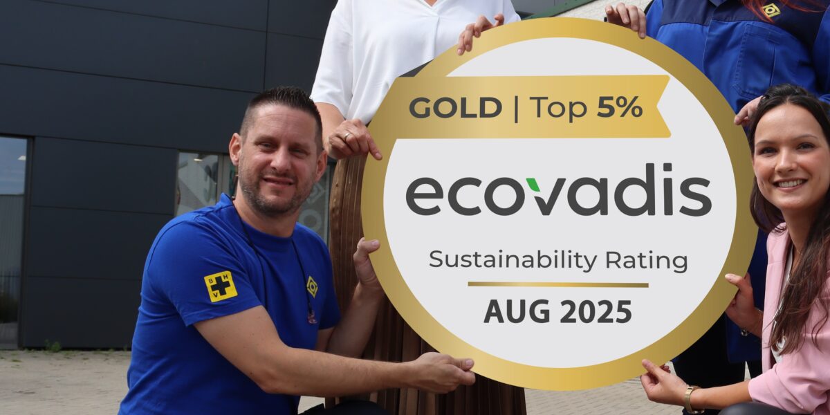 Ecovadis Goud 2025 close up