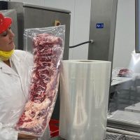 Hélen vd Sprong vleesproductie closup