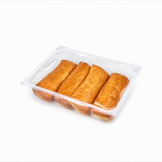 Optilayer SB dieptrekfolie krimp worstenbroodjes